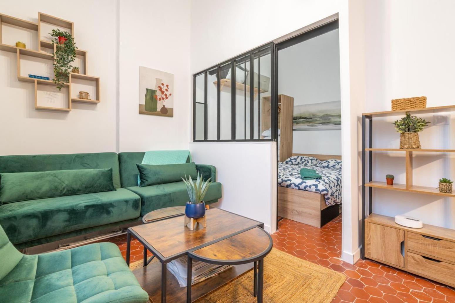 Charmant T2 Au Coeur Du Panier Marseille Kültér fotó